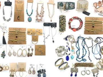 Liquidación / Lote Mayorista: 50 pieces All Brand Names of Jewelry-  Macy's , Guess ect..