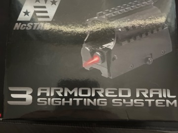 Selling: NcStar 3 Armored Rail Sighting System 