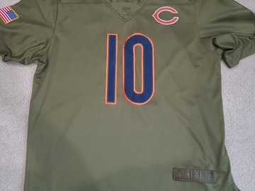 Selling A Singular Item: Mitch Trubisky #10 Salute to Service jersey