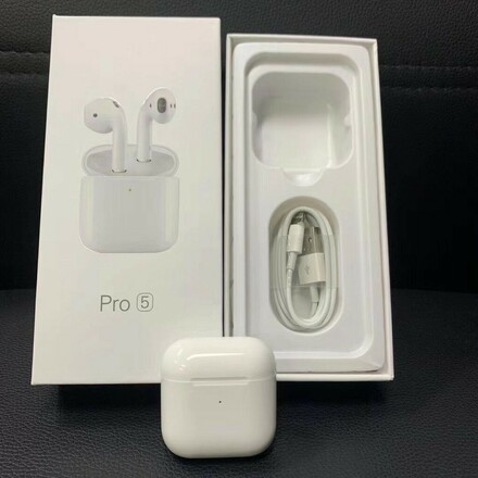 10X PRO 5 Bluetooth Headphone White with Mic for iPhone 