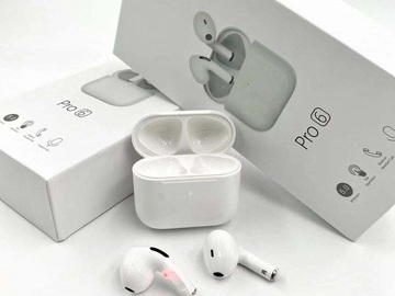 Comprar ahora: 10X PRO 6 Bluetooth Headphone White with Mic for iPhone 