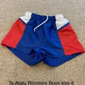 Selling with online payment: Te Atatu Roosters League shorts