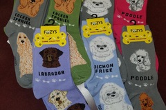 Buy Now: Foozys Canine Socks. 17 pair assorted