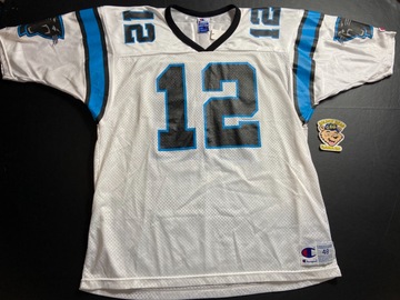 Selling A Singular Item: Vintage Champion Carolina Panthers Kerry Collins Jersey