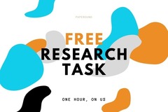 FREE First Task: Aidan - FREE Research Task