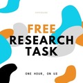FREE First Task: Aidan - FREE Research Task