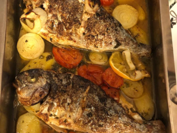 Pre-order: Grilled Sea Bream with Salad
