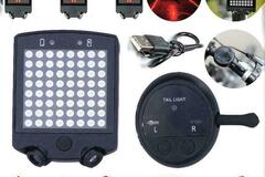 Comprar ahora: 30X Remote Control Wireless Bike Laser LED Tail Lamp Turn Signal