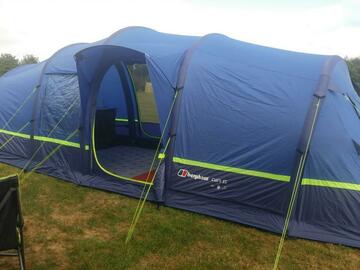 Renting out with online payment: 6 Man Berghaus Air Tent