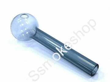  : Gray Glass Oil Burner Pipe 4″
