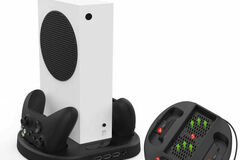 Comprar ahora: For Xbox Series S Vertical Stand Cooling Fan With Dual Controller