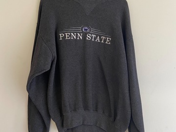 Selling A Singular Item: Vintage Gray Penn State Nittany Lions Crewneck Sweatshirt