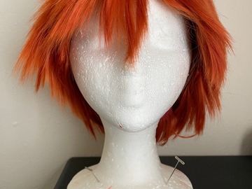Selling with online payment: Kasou short orange wig