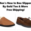 Comprar ahora: Men's Gold Toe Slippers & More, Free Shipping!