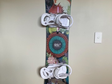 For Rent: Burton Genie Snowboard & Bindings (150cm) 