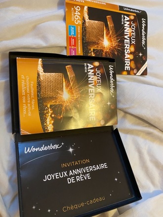 Coffret Wonderbox Joyeux Anniversaire De Reve 74 90 A Vendre Pour Seulement 60 Sur Sleepingmoney