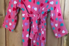 FREE: SOLD: Bluezoo Fleecy, Hooded Dressing Gown Age 5-6