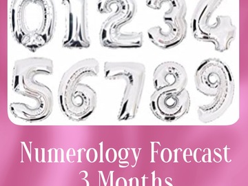Selling: Personal Numerology 3 Month Forecast 