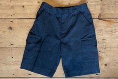 FREE: RE-HOMED: Grey School Shorts Age 8