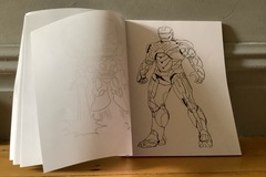 FREE: Marvel Heroes Colouring Book