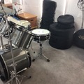 Selling with online payment: Very nice Tama Rockstar drum set with cymbals and hardware. 