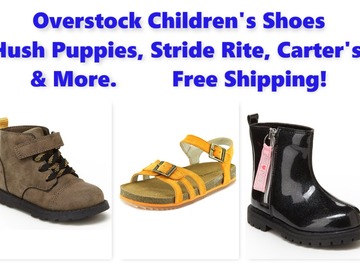 Buy Now: Kid's Shoes by Stride Rite, Hush Puppies, Carters, & More!