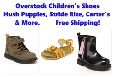 Buy Now: Kid's Shoes by Stride Rite, Hush Puppies, Carters, & More!