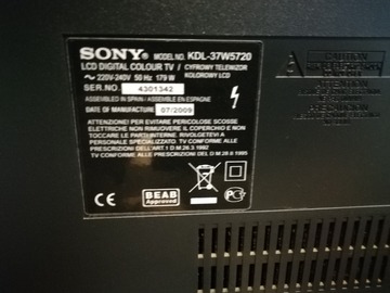 À donner: A donner TV Sony Bravia écran cassé 