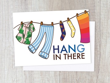  : Funny Hang in There Card | Friend, Encouragement, Motivation