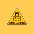  : Gone Napping Workplace Study Sign Matte Waterproof Vinyl Sticker