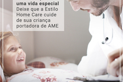 Atendimento domiciliar: Tratamento Pacientes com AME 