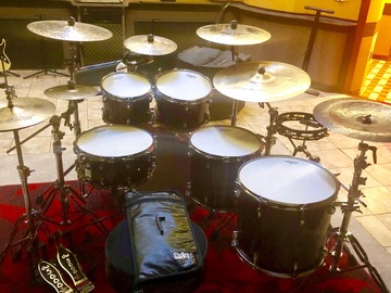 Renting out: Yamaha Birch Custom absolute drums