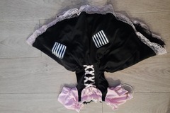 Selling with online payment: Girl pink and black pirate dress