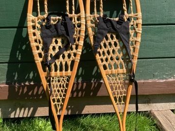 Renting out with online payment: Snowtrek Wooden Snowshoes