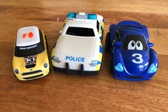 Selling with online payment: Mixture of toys - wooden and musical cars
