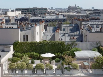 Suites For Rent: Terrace Suite With Outdoor Spa │Le Bristol Hotel │ Paris