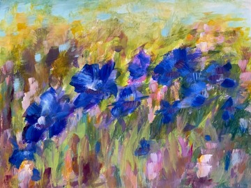 Sell Artworks:  Abstract irises