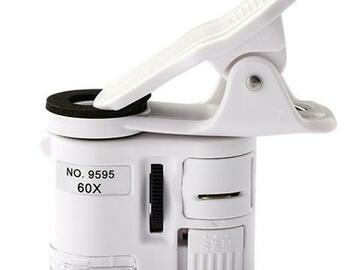 Post Now:  ECO Farm 60X Magnifying Mini Portable Clip LED Microscope