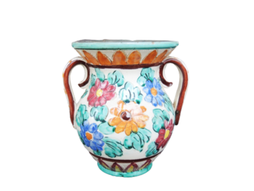 Vente: Ancien Petit Vase en Céramique de Cerart Monaco