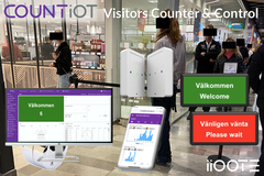  : CountIoT: Visitor Counter and Control