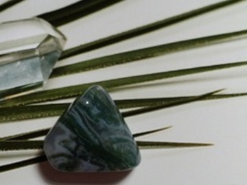 Selling: Speciality GREEN MOSS AGATE Reconnection Spell & Healing Reading!