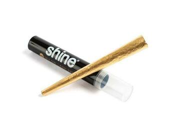 Post Now: Shine 24K Gold King Size Pre-Rolled Cone
