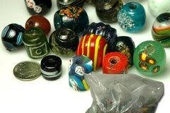 Buy Now: 10 lbs-- Large Glass Beads-- Many shapes & sizes--$5.00 lb