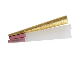 Post Now: Shine 24K Gold King Size Cone + 2 Blaze Cones