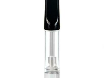 Post Now: Verified Glass Cartridge with Black Ceramic Tip - 1ml