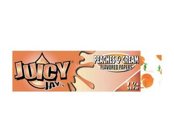  : Juicy Jay's Rolling Papers - 1¼ - Peaches & Cream