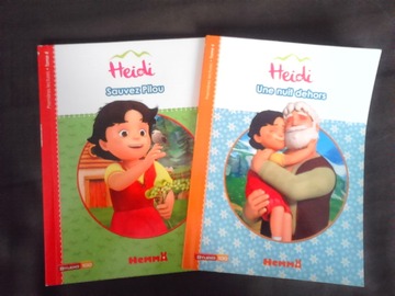 Vente avec paiement en ligne: Lot de 2 livres Heidi
