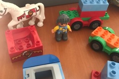 Vente avec paiement en ligne: Lego Duplo chevaliers et voitures 