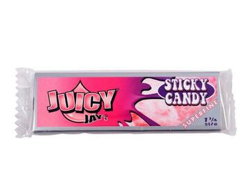 Post Now: Juicy Jay's Rolling Papers - Super Fine - 1¼ - Sticky Candy