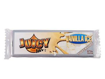 Post Now: Juicy Jay's Rolling Papers - Super Fine - 1¼ - Vanilla Ice